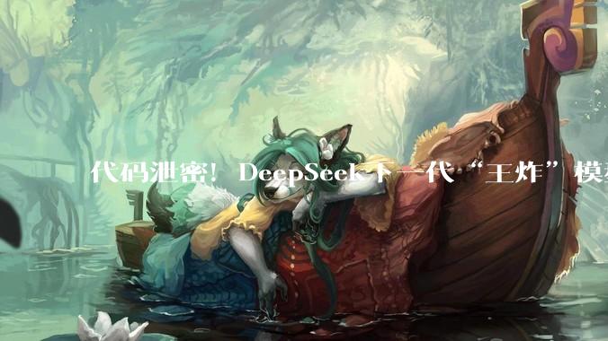 代码泄密！DeepSeek下一代“王炸”模型架构曝光_推理_内存_文件
